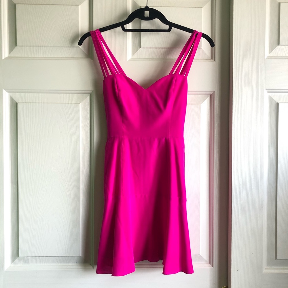 NBD Hot Pink Mini Dress